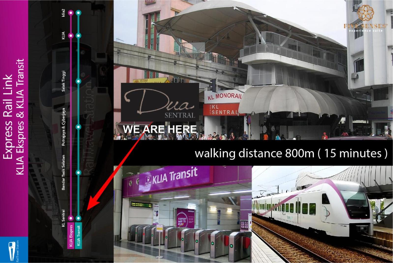 Dua Sentral Kuala Lumpur, Roam Leilighet Eksteriør bilde